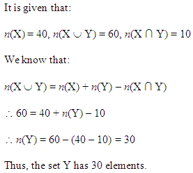 NCERT Solutions for 11th Class Maths: Chapter 1-Sets Ex.1.6 Que. 5