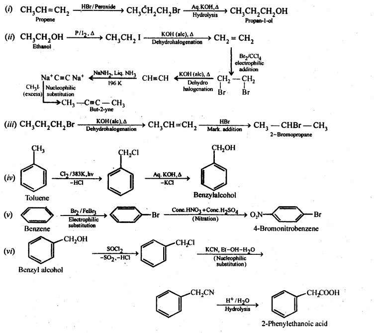NCERT Solutions for 12th Class Chemistry: Chapter 10-Haloalkanes and Haloarenes Ex.10.19
