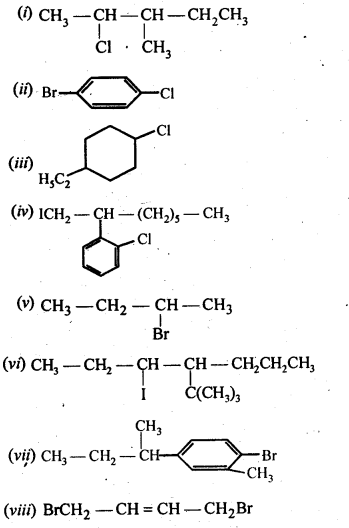 NCERT Solutions for 12th Class Chemistry: Chapter 10-Haloalkanes and Haloarenes Ex.10.3
