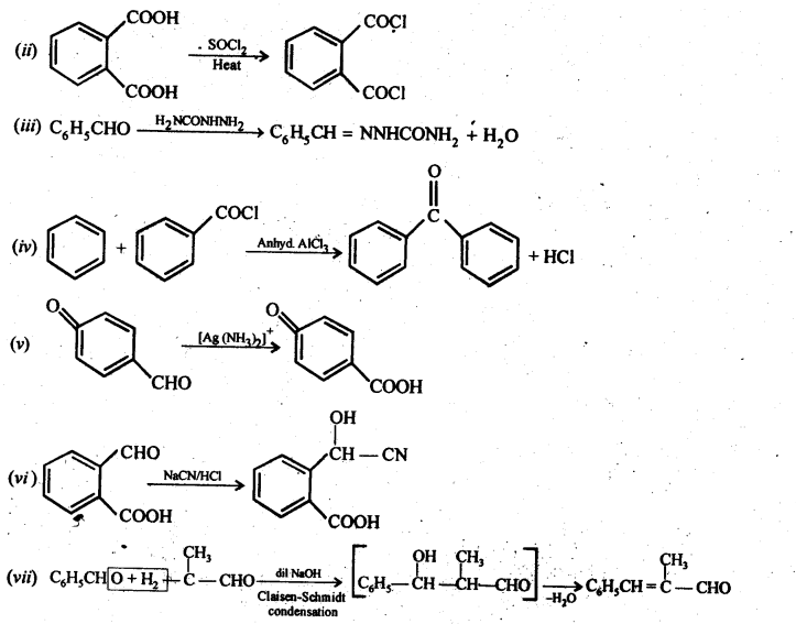 NCERT Solutions for 12th Class Chemistry: Chapter 12-Aldehydes Ketones and Carboxylic Acids Ex. 12.17