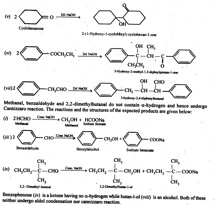 NCERT Solutions for 12th Class Chemistry: Chapter 12-Aldehydes Ketones and Carboxylic Acids Ex. 12.7