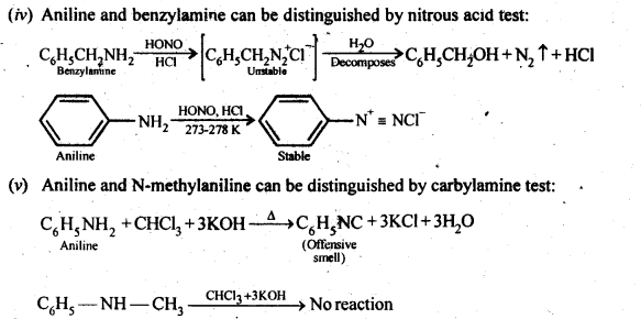 NCERT Solutions for 12th Class Chemistry:Chapter 13-Amines Ex. 13.2