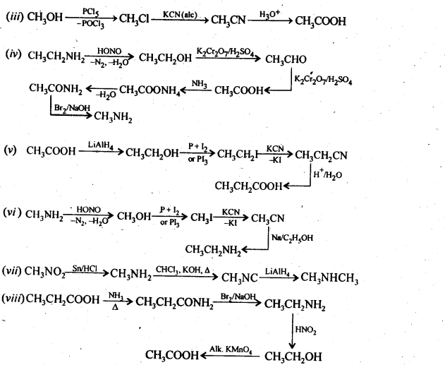 NCERT Solutions for 12th Class Chemistry:Chapter 13-Amines Ex. 13.5