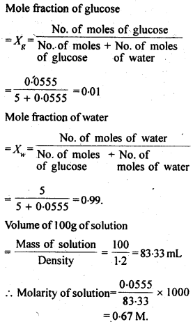 NCERT Solutions for 12th Class Chemistry: Chapter 2-Solutions Ex.2.3