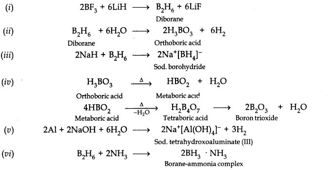 NCERT Solutions for 11th Class Chemistry: Chapter 11-The p-Block Elements Que. 31