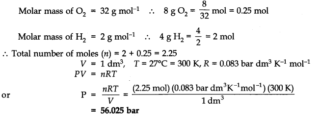 NCERT Solutions for 11th Class Chemistry: Chapter 5-States of Matter Que. 15
