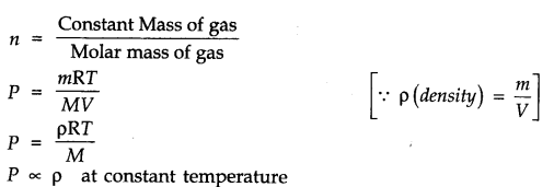 NCERT Solutions for 11th Class Chemistry: Chapter 5-States of Matter Que. 3