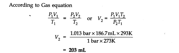 NCERT Solutions for 11th Class Chemistry: Chapter 5-States of Matter Que. 6
