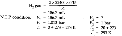 NCERT Solutions for 11th Class Chemistry: Chapter 5-States of Matter Que. 6