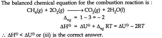 NCERT Solutions for 11th Class Chemistry: Chapter 6-Thermodynamics Que. 4