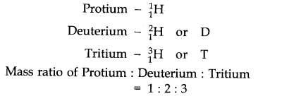 NCERT Solutions for 11th Class Chemistry: Chapter 9-Hydrogen Que. 1