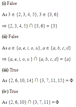 NCERT Solutions for 11th Class Maths: Chapter 1-Sets Ex.1.4 Que. 12