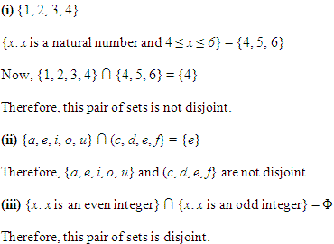 NCERT Solutions for 11th Class Maths: Chapter 1-Sets Ex.1.4 Que. 8