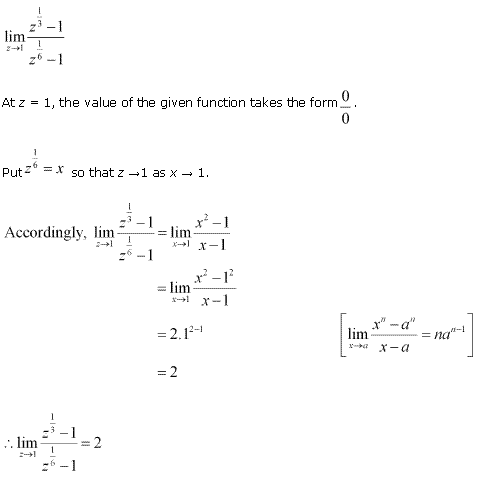 NCERT Solutions for 11th Class Maths: Chapter 13-Limits and Derivatives Ex.13.1 Que. 10