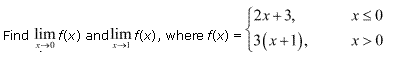 NCERT Solutions for 11th Class Maths: Chapter 13-Limits and Derivatives Ex.13.1 Que. 23