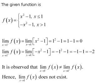 NCERT Solutions for 11th Class Maths: Chapter 13-Limits and Derivatives Ex.13.1 Que. 24