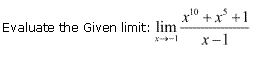 NCERT Solutions for 11th Class Maths: Chapter 13-Limits and Derivatives Ex.13.1 Que. 5