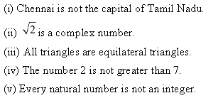 NCERT Solutions for 11th Class Maths: Chapter 14-Mathematical Reasoning Ex. 14.2 Que. 1