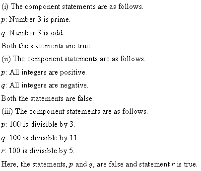 NCERT Solutions for 11th Class Maths: Chapter 14-Mathematical Reasoning Ex. 14.2 Que. 3