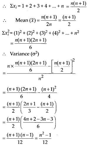 NCERT Solutions for 11th Class Maths: Chapter 15-Statistics Ex. 15.2  Que. 2