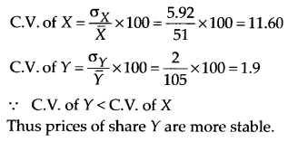 NCERT Solutions for 11th Class Maths: Chapter 15-Statistics Ex. 15.3  Que. 2
