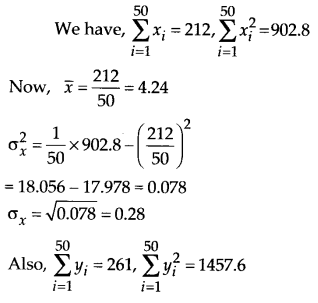 NCERT Solutions for 11th Class Maths: Chapter 15-Statistics Ex. 15.3  Que. 5