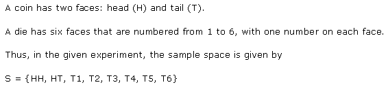 NCERT Solutions for 11th Class Maths: Chapter 16-Probability Ex. 16.1 Que. 10