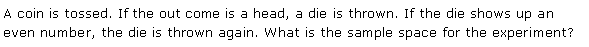 NCERT Solutions for 11th Class Maths: Chapter 16-Probability Ex. 16.1 Que. 12