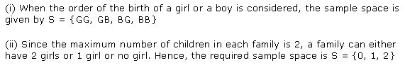 NCERT Solutions for 11th Class Maths: Chapter 16-Probability Ex. 16.1 Que. 8