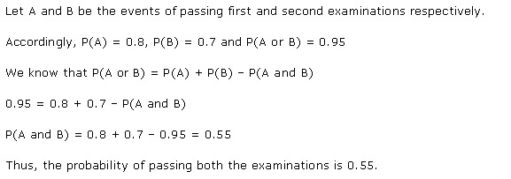 NCERT Solutions for 11th Class Maths: Chapter 16-Probability Ex. 16.3 Que. 19