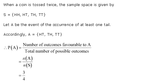 NCERT Solutions for 11th Class Maths: Chapter 16-Probability Ex. 16.3 Que. 2