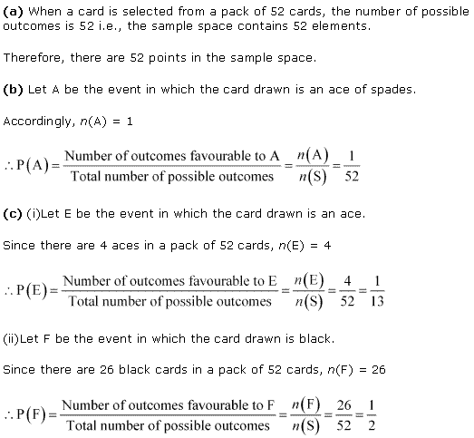 NCERT Solutions for 11th Class Maths: Chapter 16-Probability Ex. 16.3 Que. 4