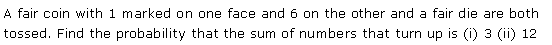 NCERT Solutions for 11th Class Maths: Chapter 16-Probability Ex. 16.3 Que. 4