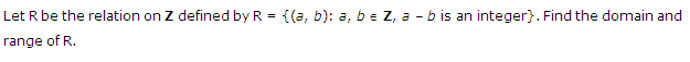 NCERT Solutions for 11th Class Maths: Chapter 2-Relations and Functions Ex. 2.2 Que. 9