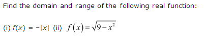 NCERT Solutions for 11th Class Maths: Chapter 2-Relations and Functions Ex. 2.3 Que. 2
