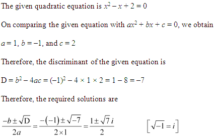NCERT Solutions for 11th Class Maths: Chapter 5-Complex Numbers and Quadratic Equations Ex.5.3 que. 6