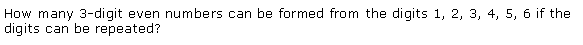 NCERT Solutions for 11th Class Maths: Chapter 7-Permutation and Combinations Ex. 7.1 Que. 2