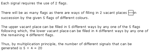 NCERT Solutions for 11th Class Maths: Chapter 7-Permutation and Combinations Ex. 7.1 Que. 6