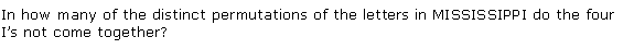 NCERT Solutions for 11th Class Maths: Chapter 7-Permutation and Combinations Ex. 7.3 Que. 10