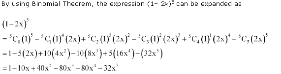 NCERT Solutions for 11th Class Maths: Chapter 8-Binomial Theorem Ex. Que. 1