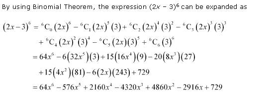 NCERT Solutions for 11th Class Maths: Chapter 8-Binomial Theorem Ex. Que. 3