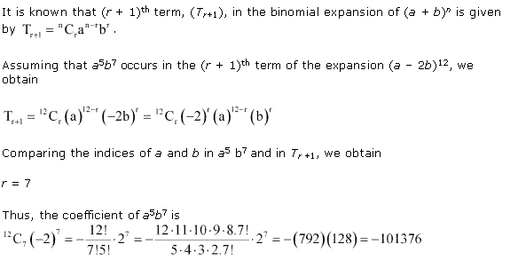 NCERT Solutions for 11th Class Maths: Chapter 8-Binomial Theorem Ex. 8.2 Que. 2