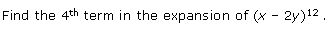 NCERT Solutions for 11th Class Maths: Chapter 8-Binomial Theorem Ex. 8.2 Que. 5