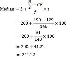 NCERT Solutions for 11th Class Economics: Chapter 5-Measures of Central Tendency Que. 7