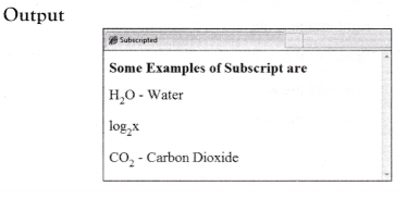 NCERT Solutions for 10th Class Foundation of Information Technology – Inserting Images and Links in HTML