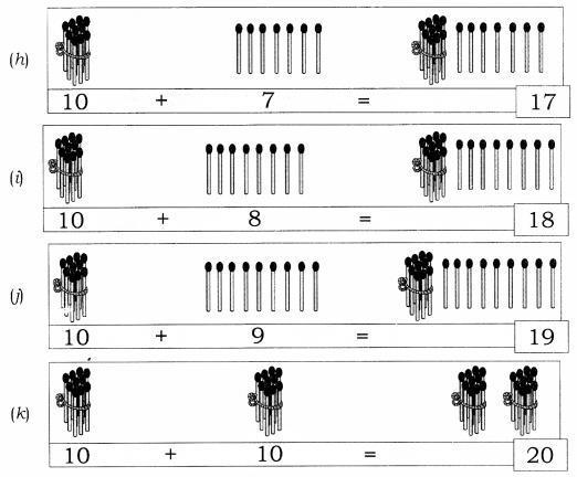 NCERT Solutions for Maths: Chapter 5-Numbers from Ten to Twenty
Question 1