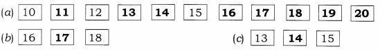 NCERT Solutions for Maths: Chapter 5-Numbers from Ten to Twenty
Question 4