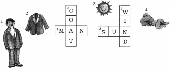 NCERT Solutions for English: Chapter 3-The Wind and the Sun
Corssword Fun
Question 1.