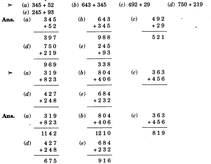 NCERT Solutions for 3rd Class Maths: Chapter 3-Give and Take