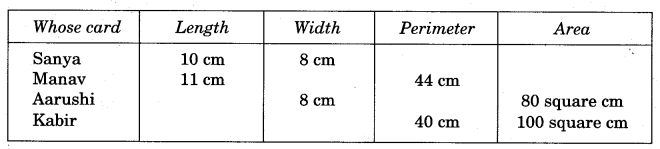 NCERT Solutions for 5th Class Maths Chapter 11-Area and Its Boundary